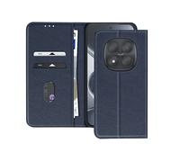 AVIZAR Chesterfield CUSTODIA A LIBRO per Xiaomi Redmi Note 15 Pro 5G, Blu notte