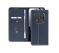 AVIZAR CHESTERFIELD CUSTODIA A LIBRO per Xiaomi Redmi Note 15 Pro Plus 5G, Blu