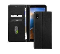 AVIZAR CHERSTERFIELD CUSTODIA A LIBRO per Xiaomi xiaomi redmi 7a, Nero