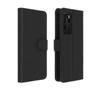 AVIZAR CHESTERFIELD CUSTODIA per Huawei P40, Nero