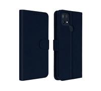 AVIZAR CHESTERFIELD CUSTODIA per Oppo A15, Blu notte