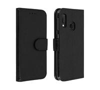 AVIZAR CHESTERFIELD CUSTODIA per Samsung Galaxy A20e, Nero