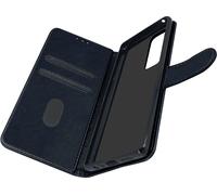 Custodia Samsung Galaxy A52 e A52 5G Portacarte e Funzione Supporto blu notte