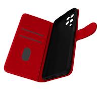 AVIZAR CHESTERFIELD CUSTODIA per Samsung Galaxy M12, Rosso