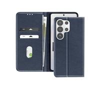 AVIZAR CHESTERFIELD SERIE Custodia a libro per Samsung Galaxy S26 Ultra, Blu