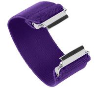 Avizar - Cinturino Samsung Galaxy Watch 4 Nylon Intessuto Elastico Autoregolabile Viola