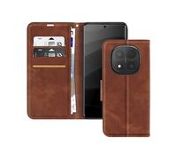 AVIZAR City chic CUSTODIA per Xiaomi Redmi Note 14 Pro Plus, Marrone scuro