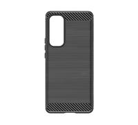 AVIZAR Classic carb COVER per Samsung Galaxy A55, Nero