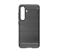 AVIZAR Classic carb COVER per Samsung Galaxy S25, Nero