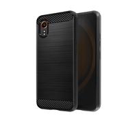 AVIZAR Classic carb COVER per Samsung Galaxy Xcover 7, Nero