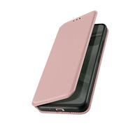 AVIZAR Classic edition CUSTODIA A LIBRO per Apple iPhone XS, Rosa champagne