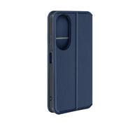 AVIZAR Classic edition CUSTODIA A LIBRO per Honor 90 Smart, Blu notte
