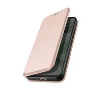 AVIZAR Classic edition CUSTODIA A LIBRO per Nokia 3.1 Plus, Rosa champagne