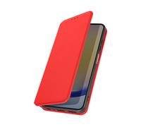 AVIZAR Classic edition CUSTODIA A LIBRO per Samsung Galaxy A25 5G, Rosso