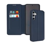 AVIZAR Classic edition CUSTODIA A LIBRO per Samsung Galaxy S24 FE, Blu notte
