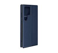 AVIZAR Classic edition CUSTODIA A LIBRO per Samsung Galaxy S24 Ultra, Blu notte
