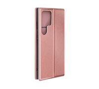 AVIZAR Classic edition CUSTODIA A LIBRO per Samsung Galaxy S24 Ultra, Rosa champagne