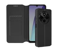 Avizar Custodia per Xiaomi Redmi 14C copertina portacarte supporto video, Nero