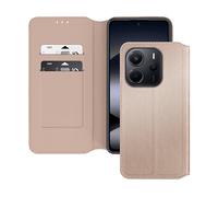AVIZAR Classic edition CUSTODIA A LIBRO per Xiaomi Redmi Note 14 4G, Giallo