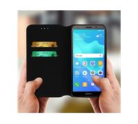 AVIZAR Classic edition CUSTODIA per Honor 7S, Nero