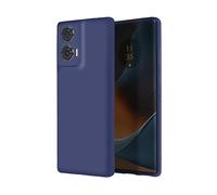 AVIZAR Classic mat COVER per Motorola Edge 50 Fusion, Blu notte