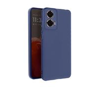 AVIZAR Classic mat COVER per Motorola Moto G85, Blu notte