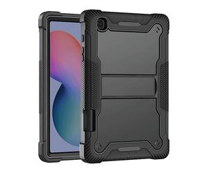 AVIZAR Classic stand Cover per Samsung Galaxy Tab S6 Lite, Nero