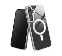 Avizar Cover MagSafe per Samsung Galaxy S24 / S25 anti-urto angoli rinforzati, Trasparente