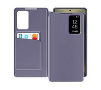 AVIZAR Clear view CUSTODIA A LIBRO per Samsung Galaxy S25 Ultra, Lavanda