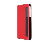 AVIZAR Clear view CUSTODIA per Honor Magic Vs, Rosso