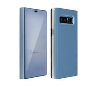AVIZAR Clear view standing CUSTODIA per Samsung Galaxy Note 8, Blu