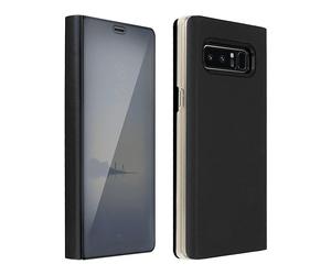 AVIZAR Clear view standing CUSTODIA per Samsung Galaxy Note 8, Nero