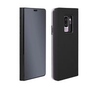 AVIZAR Clear view standing CUSTODIA per Samsung Galaxy S9 Plus, Nero