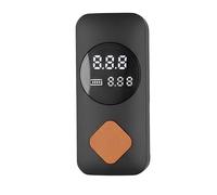 Avizar, Compressore d'aria portatile USB-C da 46 W con display digitale, Nero