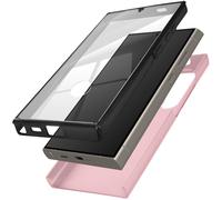 Avizar, Cover 360° per S24 Ultra retro rigido e fronte touchscreen