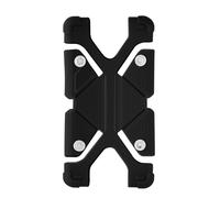 Custodia Avizar Antiurto con Supporto Nero per Smartphone da 3,8" a 4,7"