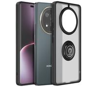 Avizar, Cover Honor Magic 7 Lite Anello Metallo Supporto Video, Nero