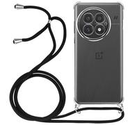 Avizar Cover in silicone per OnePlus 13 Anti-shock con cordino, Trasparente