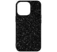 Avizar - Cover Iphone 13 Pro Max Rigida Design Paillette Finitura Antiscivolo Nera