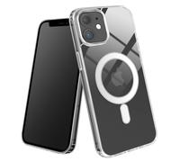 Avizar Cover MagSafe per iPhone 11 anti-urto angoli rinforzati, Trasparente