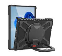 Avizar, Cover Microsoft Surface Pro 8 Multistrato con Manico Multifunzione, Nero