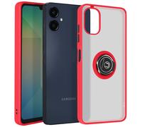 Avizar, Cover per Galaxy A06 anello magnetico supporto video, Rosso