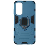 Avizar, Cover per Galaxy A25 5G anello supporto serie Ring, Blu