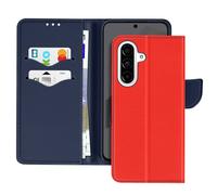 Avizar, Cover per Galaxy A36 Supporto video Fancy, Blu / Rosso