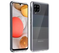 Avizar, Cover per Galaxy A42 5G Silicone Antishock, Trasparente