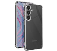 Avizar, Cover per Galaxy S25 Plus à Paraurti a moneta, Trasparente