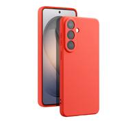 Avizar, Cover per Galaxy S26 Plus in Silicone Soft-Touch e Microfibra, Arancione