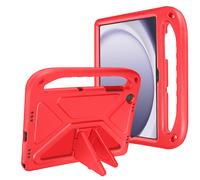 Avizar, Cover per Galaxy Tab A9 Plus con maniglia e leva, Rosso