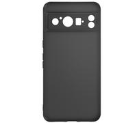 Avizar, Cover per Google Pixel 8 Pro silicone flessibile Classic Case, Nero