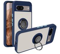 Avizar, Cover per Google Pixel 8a anello magnetico supporto video, Blu scuro